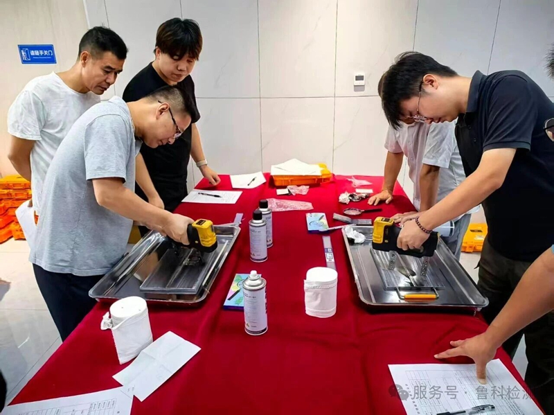 鐵路行業-2025年一期鐵路工程鋼結構和路基檢測培訓班-濟寧魯科提供磁粉探傷設備